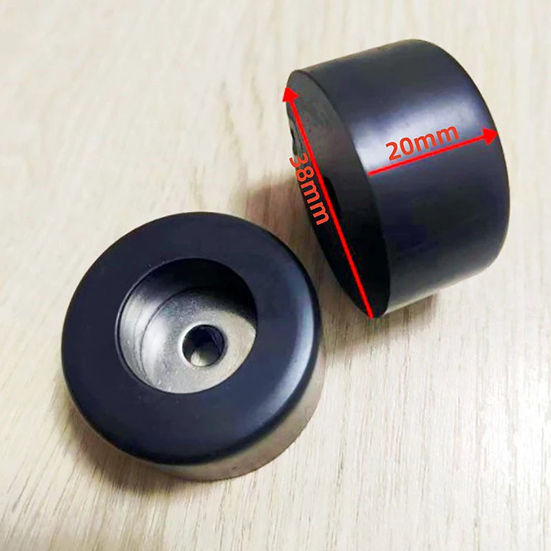 4PCS Cabinets Rubber Feet Damper Pad Base 4pcs Durable Black 38X20mm Large Case Speaker Oasis Select