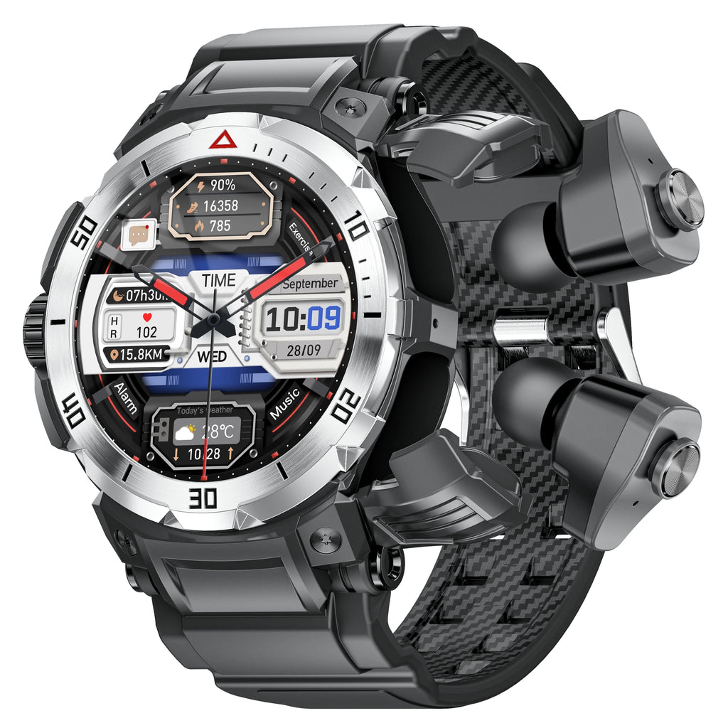 MINGCC GT100 PRO 2-in-1 TWS Smartwatch NFC & Bluetooth