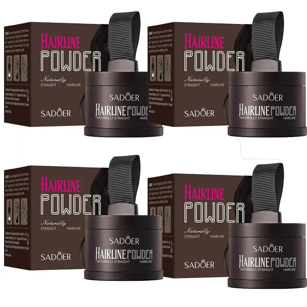 Adds Volume Hairline Powder, Root Touch Up & Loss Cover Up, Instant Gray Cover Up Powder Long-Lasting Coverage For Thinning Hair Oasis Select