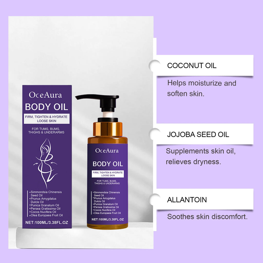 Body Moisturizing Care Oil - Gentle Formula for Body Care, Ideal for Daily Nourishment, Comfortable for Massage Oasis Select