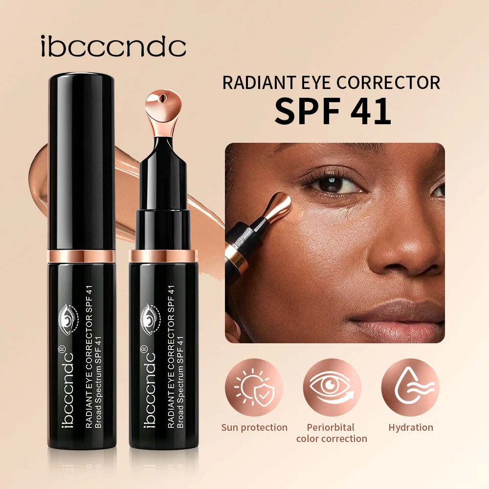 SPF 41 Eye Corrector Concealer Hydrating Suncreen Concealer Under Eye Color Corrector Dark Circles Eye Cream Woman Makeup Oasis Select