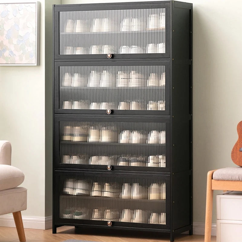 Shoe cabinet storage rack household modern door large capacity simple space saving ultra-thin solid wood Oasis Select