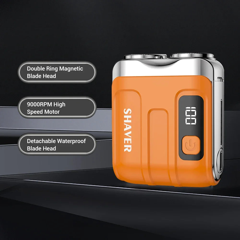Hailicare Electric Smart Shaver – Dual Blade & Digital Display