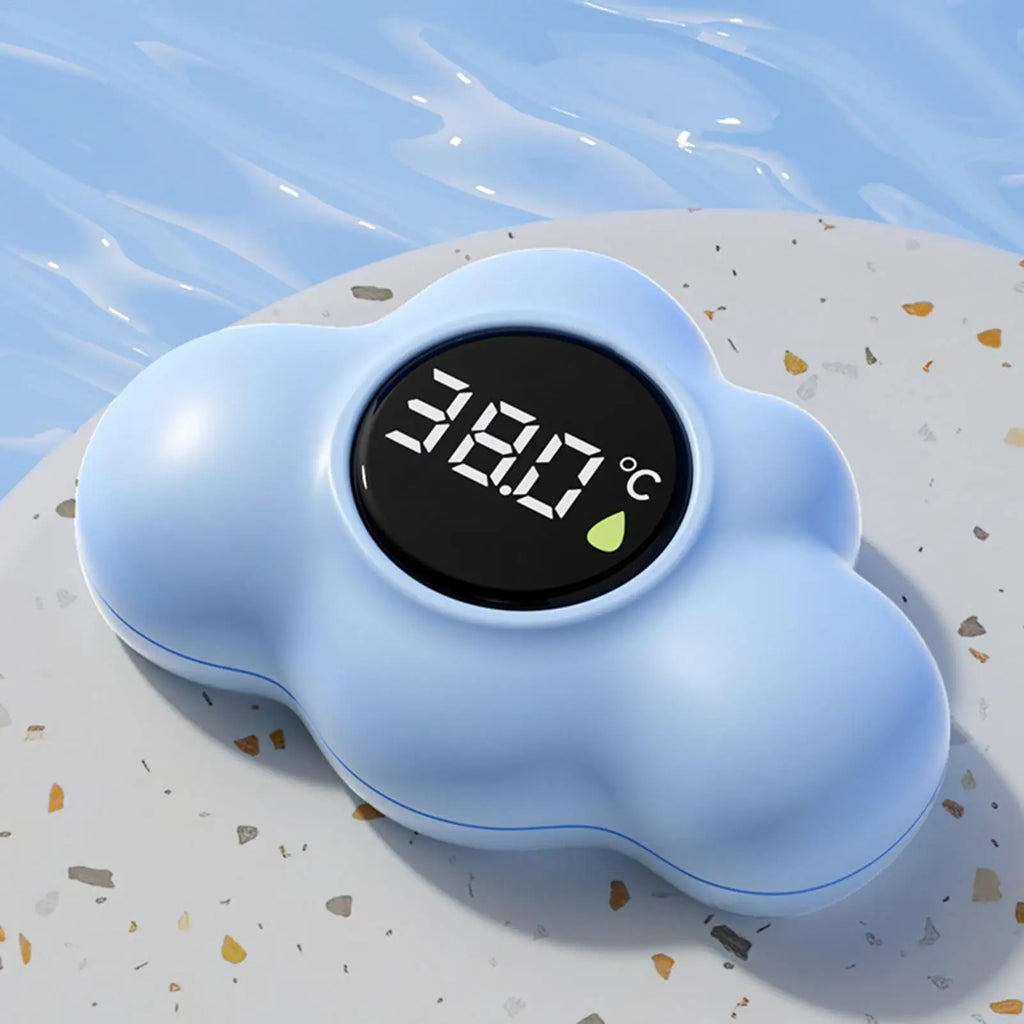 Baby bath thermometer Tub Temperature Monitor LED display Hot Cold Water Resistant Temperature Warning Monitor Sensor Oasis Select