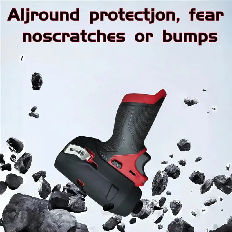 LIKE WISH Impact Driver Boot Cover For FUEL 2551-20 1/4"- Rubber Protective 49-16-2551 Stubby Design Oasis Select