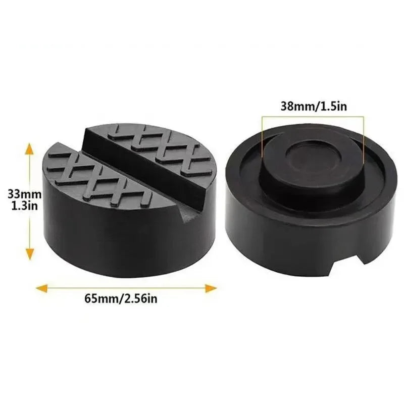 Car Lift Jack Support Stand Rubber Pads Wheel Dolly Slotted Floor Frame Rail Adapter Repair Tools for Lexus Subaru Fiat Volvo Oasis Select