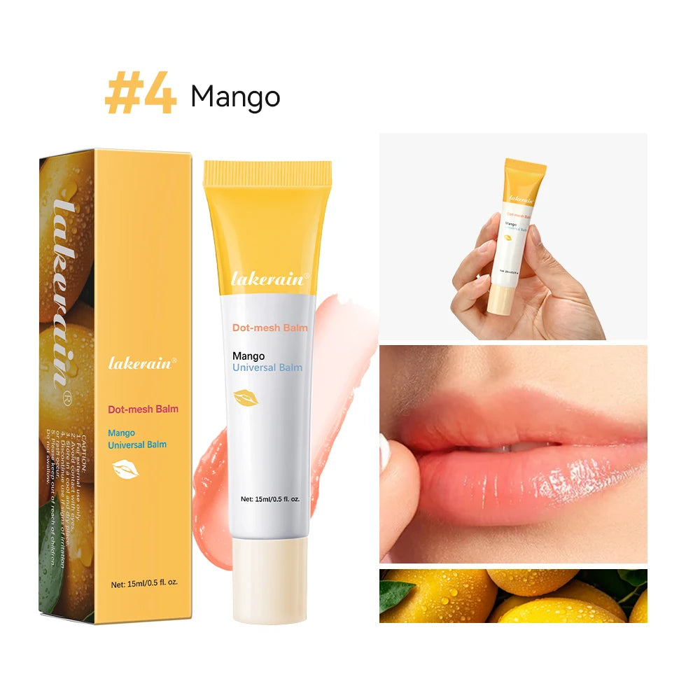Moisturizing Lip Balm Deep Hydration for Cracked Lips Nourishment Natural Lip Repair Treatment Lip Care Coconut Strawberry Oasis Select 4 Mango