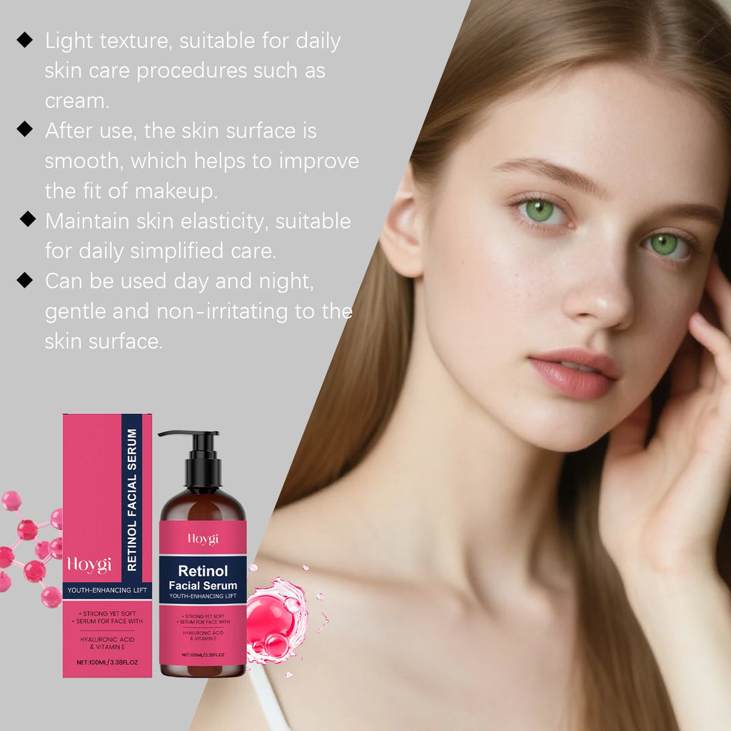 Hoygi Retinol Face Serum – Anti-Wrinkle & Firming 100ml Retinol Face Serum Oasis Select
