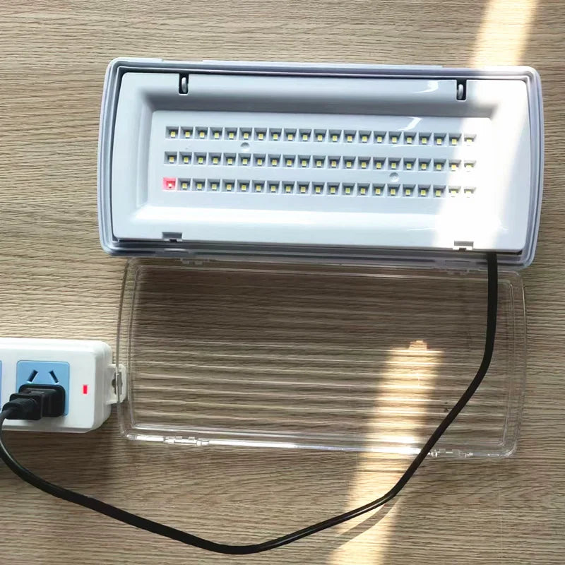 SHINEKNOT 3W LED Emergency Light 18650 Battery 3Hr Backup