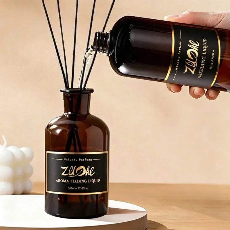 500ML Pure Plant Essential Oil Lavender and Hotel Scent Healton Shangri-La for Reed Diffuser Humidifier,Give 4Pc Diffuser Sticks Oasis Select