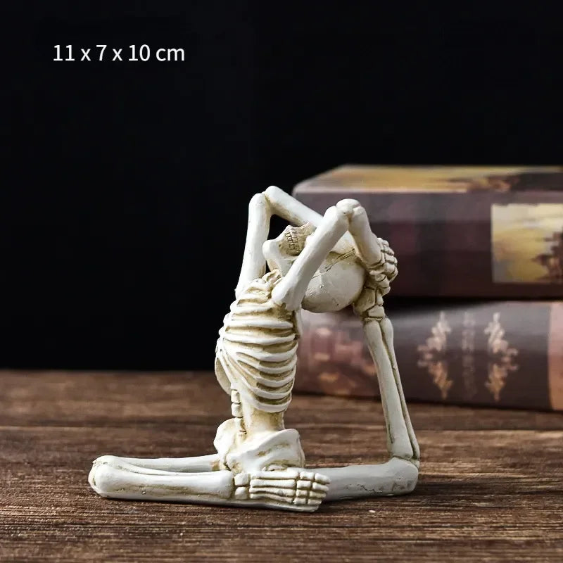 Skull Figurines Skulls Gothic Room Decor Horrible Ghost Resin Skeleton Sculptures for Interior Home Decorations Oasis Select White D China Mainland
