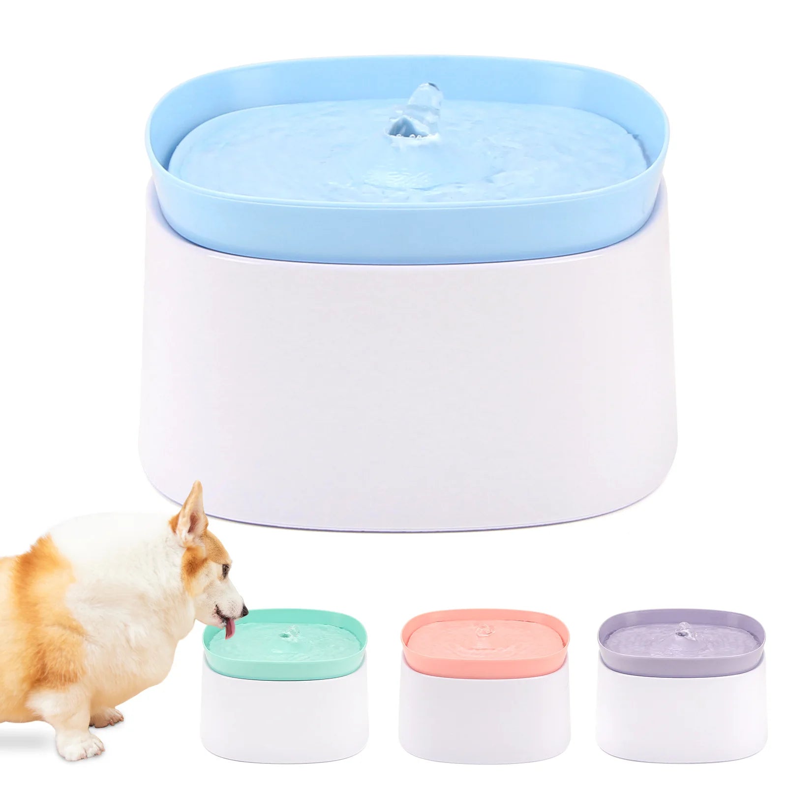 Pet Supplies, Toys, Kittens, Puppies, Water Dispenser with Filter, Automatic Circulation, Silent Water Dispenser, 1L Oasis Select