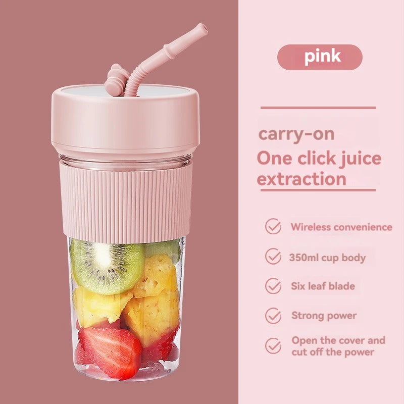 Wireless Mini Portable Blender Bottle – Smoothie & Juice Mixer