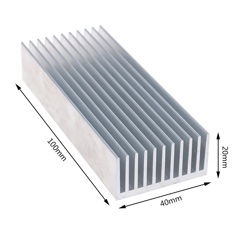 Extruded Aluminum Alloy Heatsink For High Power LED IC Chip Cooler Radiator Heat Sink Oasis Select 03