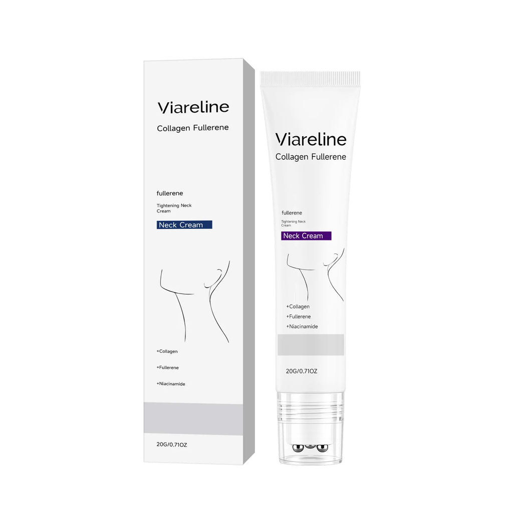 Collagen Neck Firming Cream Deep Hydration Moisturize Anti-Aging Anti-Wrinkle Tighten Smooth Fine Lines Lifting Neck Care Cream Oasis Select 50g x1 boxed