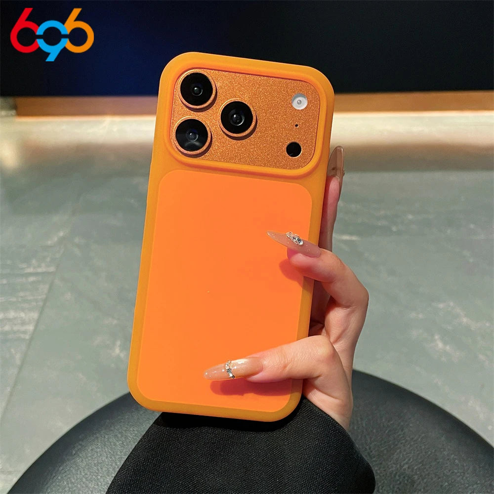 Men Women Phone Case For Iphone 17Promax 17 Pro 15/16Promax 16 15 Promax Original Candy Jelly Color Matte Shell Shockproof Cover Oasis Select OR iPhone17 Pro Max
