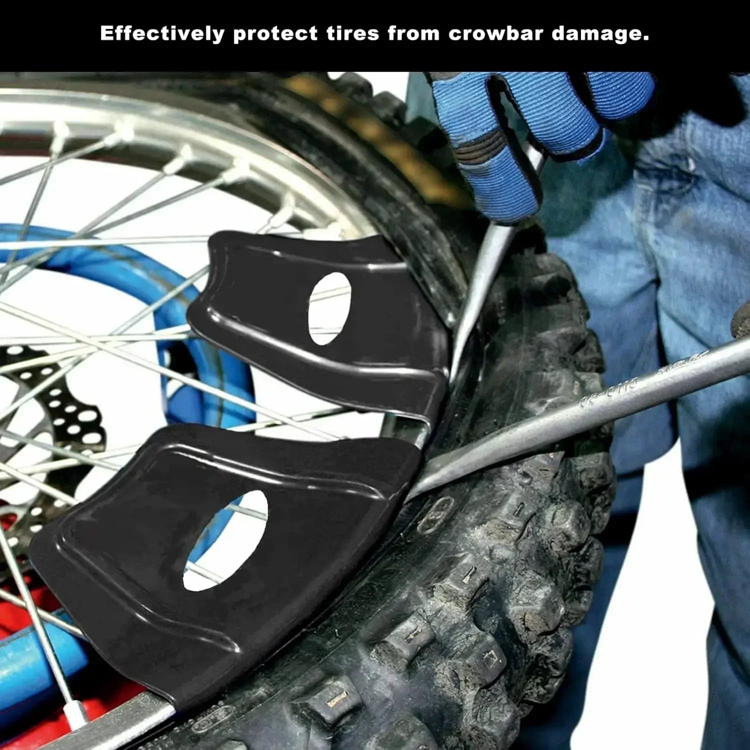 Motorcycle Tire Changer Rim Protector Wheel Rim Shield Rim Guard Fit for ATV Four-wheel Motorcycle Dirt Bike Tire Installation Oasis Select