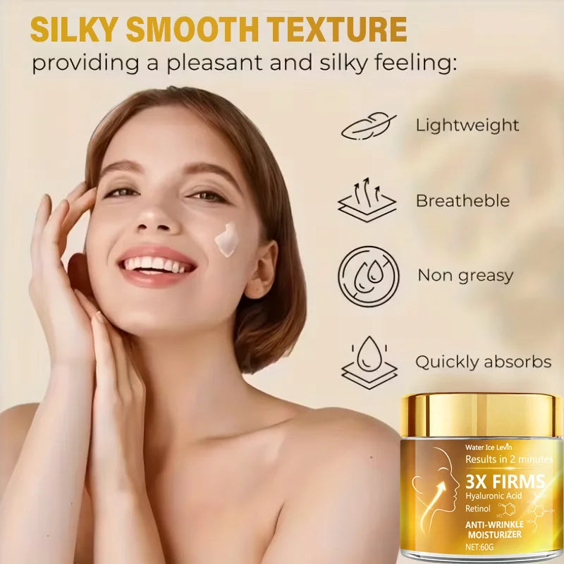 Anti-Wrinkle Face Cream – Hyaluronic Acid & Retinol | 60g Anti-Wrinkle Face Cream Oasis Select