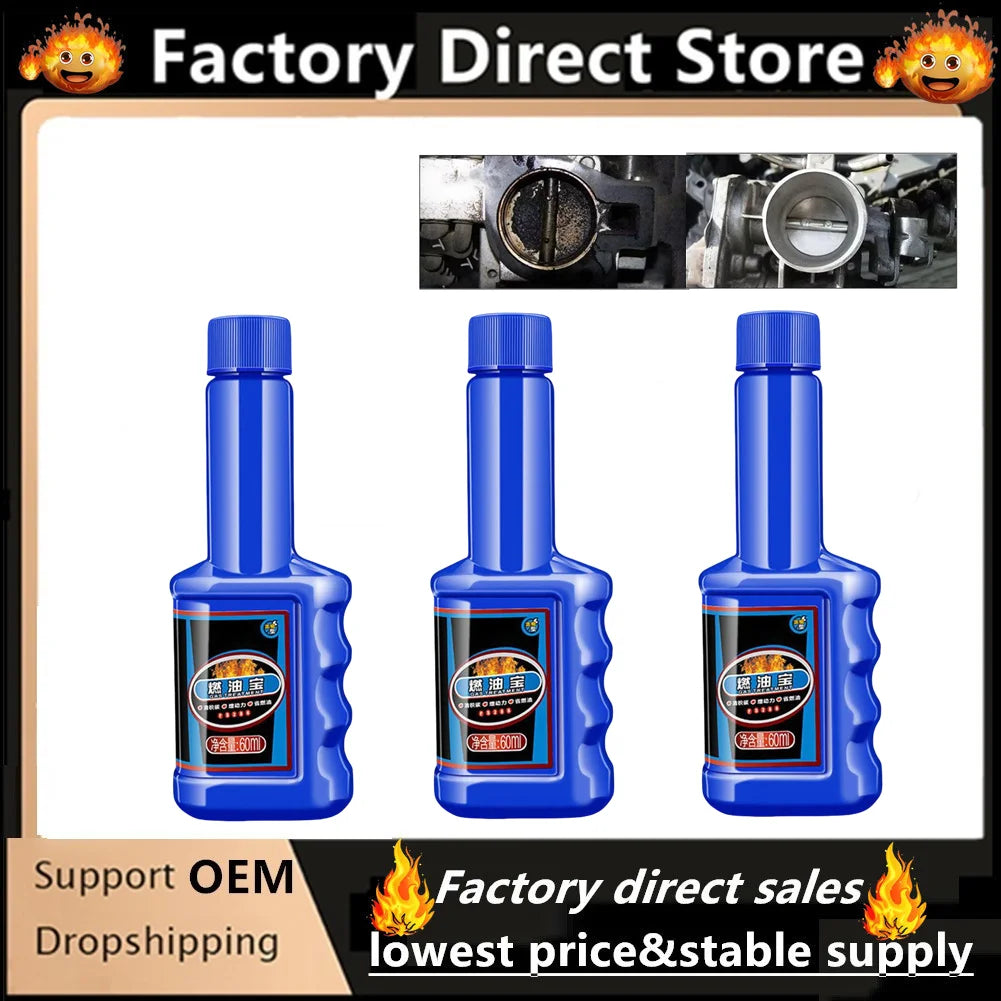 Car Fuels System Cleaner Fuel Gasolines Injector Cleaner Car Gasoline Diesel Fuel Additive Gas Oil Additive Fuels Cleaner Oasis Select 3PCS