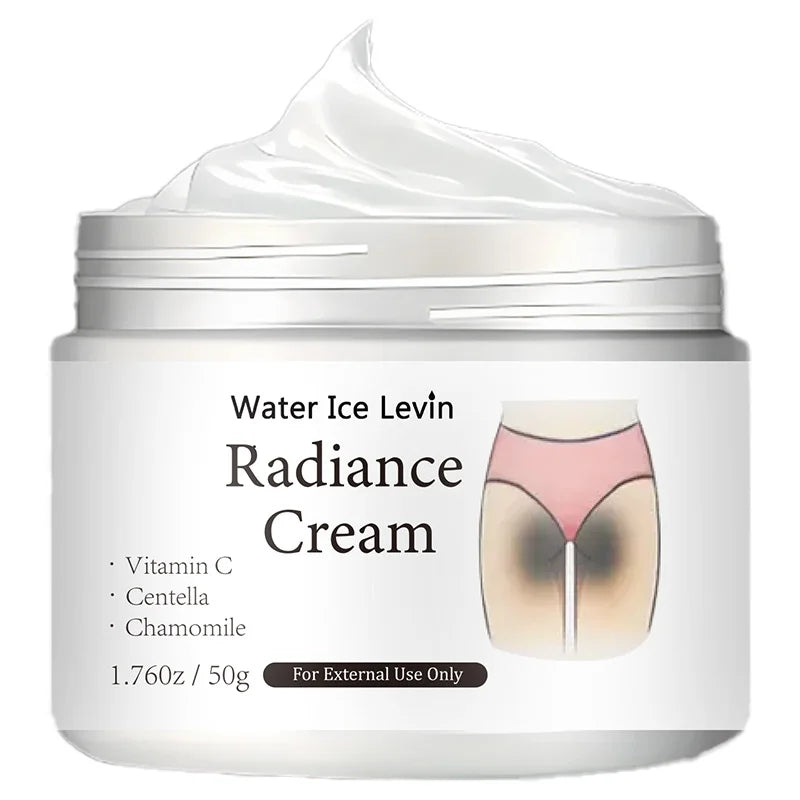 50g of Radiance Cream - Contains Vitamin C, for Private Areas, Underarms, Joints, Improves the Appearance of Melanin, and Illuminates the Skin Inside the Buttocks and Thighs Oasis Select One Bottle 50g