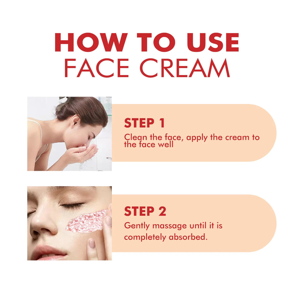 EELHOE Dragon Blood Face Cream Pore Shrinking Facial Rejuvenation Nourishing Hyaluronic Acid Moisturizing Face Brightening Cream Oasis Select