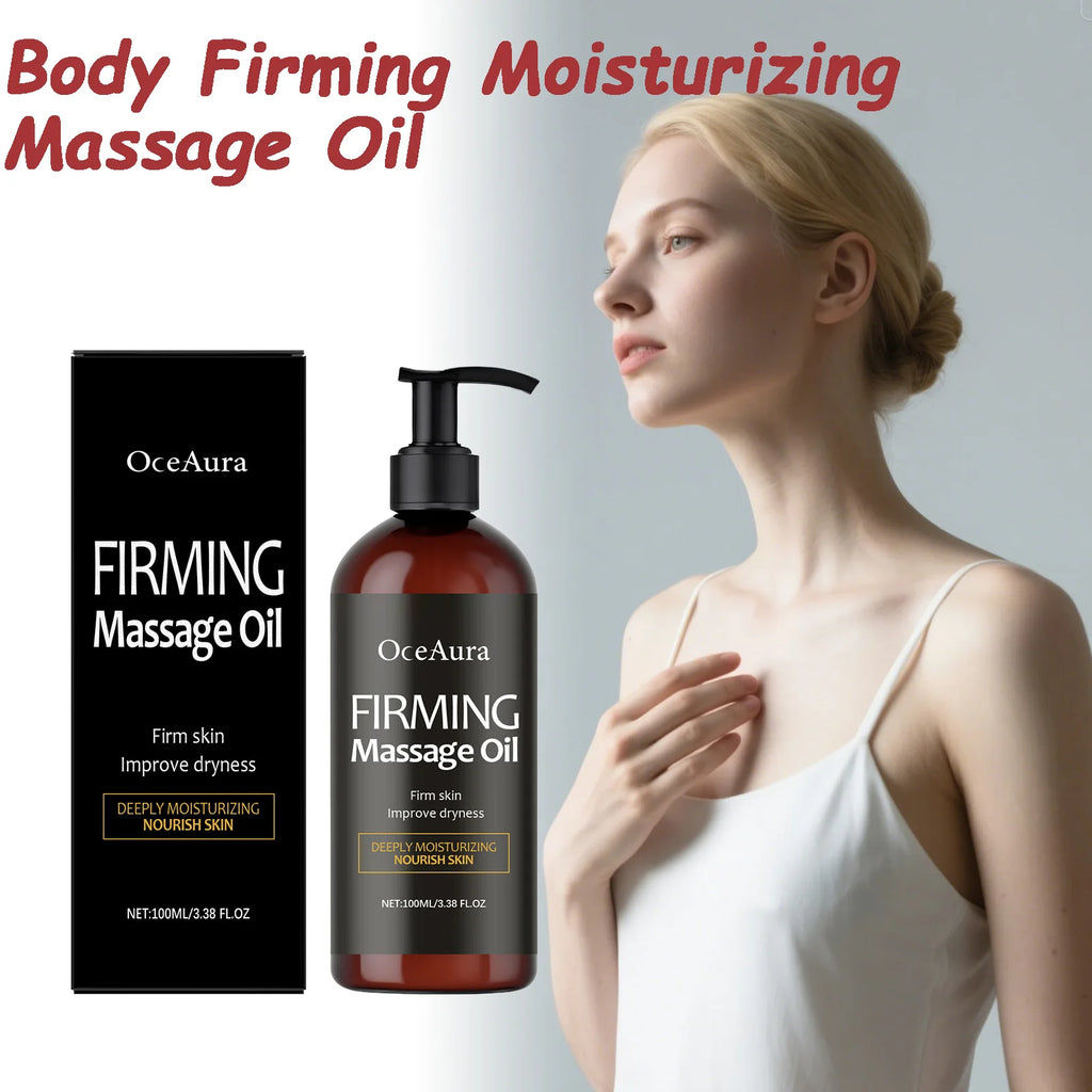 OceAura Body Firming Massage Oil – Moisturizing & Tightening Body Firming Oil Oasis Select