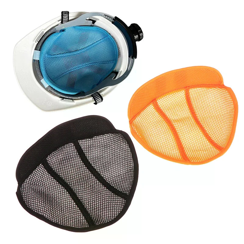 Safety Cap Cooling Pad Sweat-absorbing Ventilation Head Protection Adult Helmet Insert Liner Breathable Mesh Sweat Band Oasis Select
