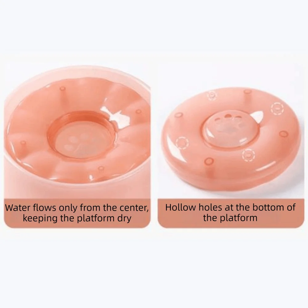 Floating Pet Water Bowl 1600ml – Spill-Proof Anti-Splash Floating Pet Water Bowl Oasis Select