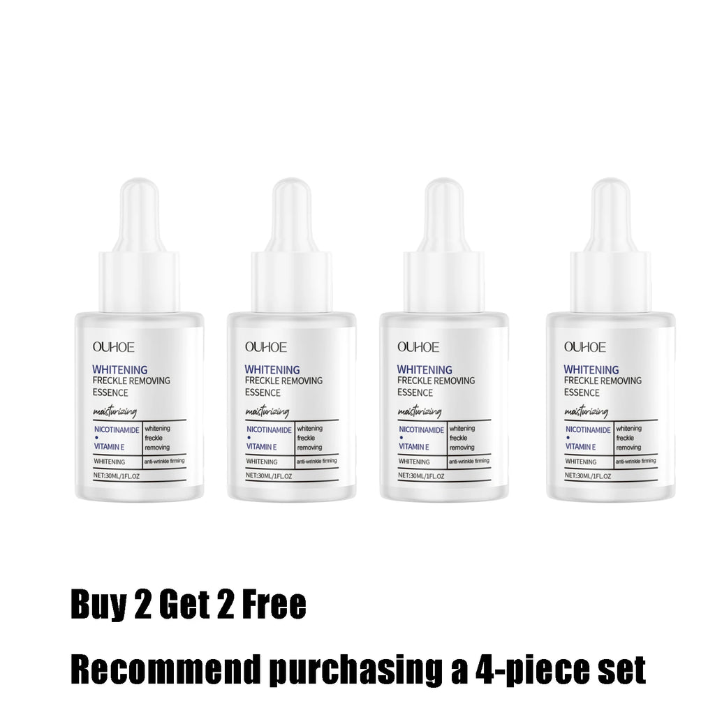30ml Whitening Face Serum Gentle Moisturizing Enhance Skin Elasticity Improve Skin Texture Smoothing Softening Facial Serum Oasis Select 4 pcs United States