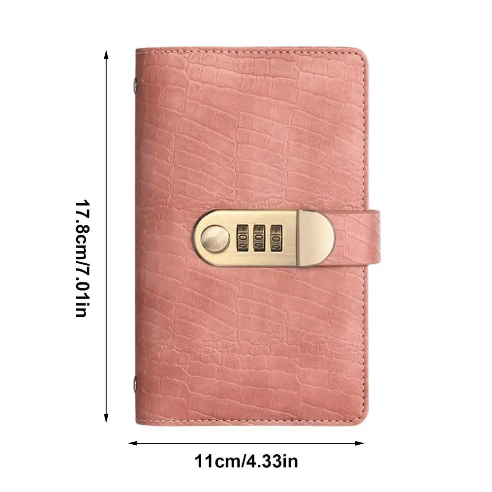 Money Book for Cash Saving Savings Challenges Book with Combination Lock Budget Planner 100 Pages Wallet Organizer for Travel Oasis Select Pink