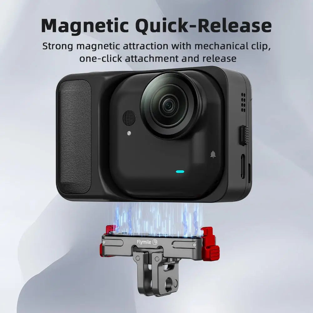 Insta360 GO Ultra Magnetic Quick-Release Mount | Aluminum