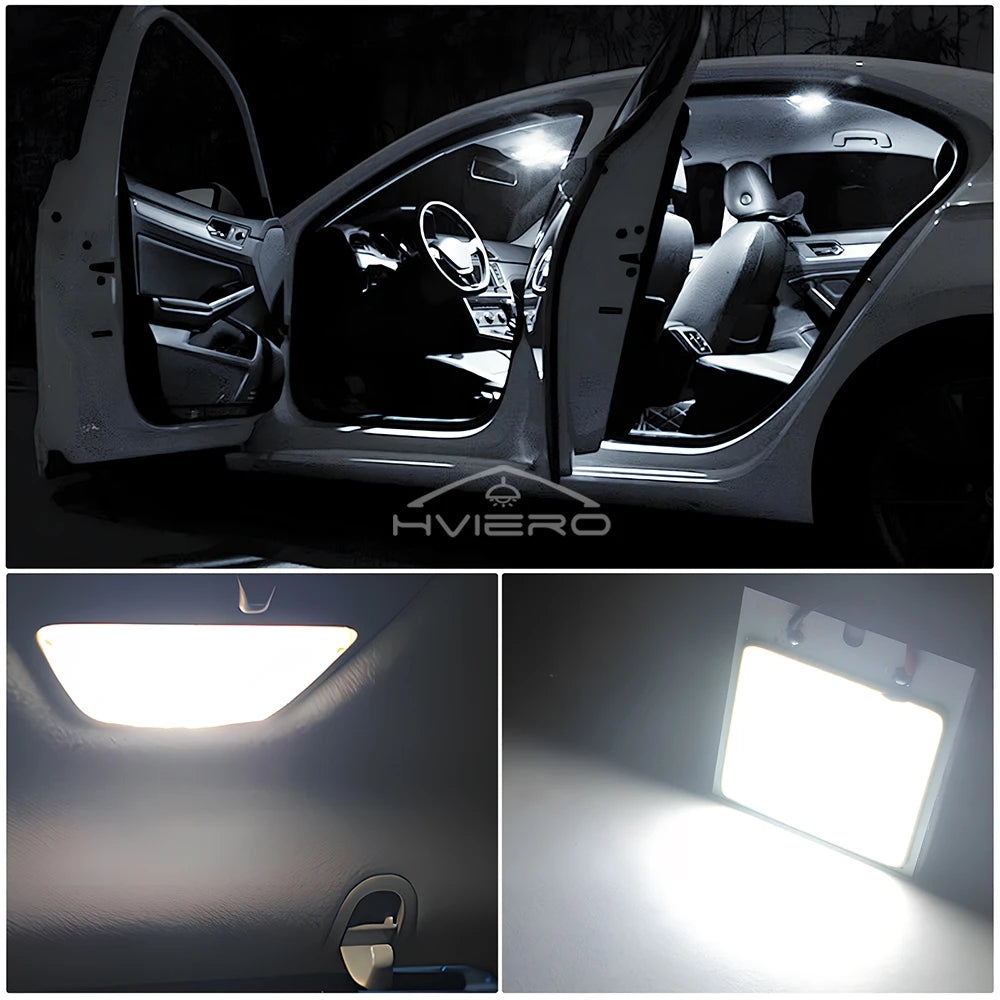 T10 W5W COB LED Car Bulbs – Interior Reading & Dome Light 2-Pack