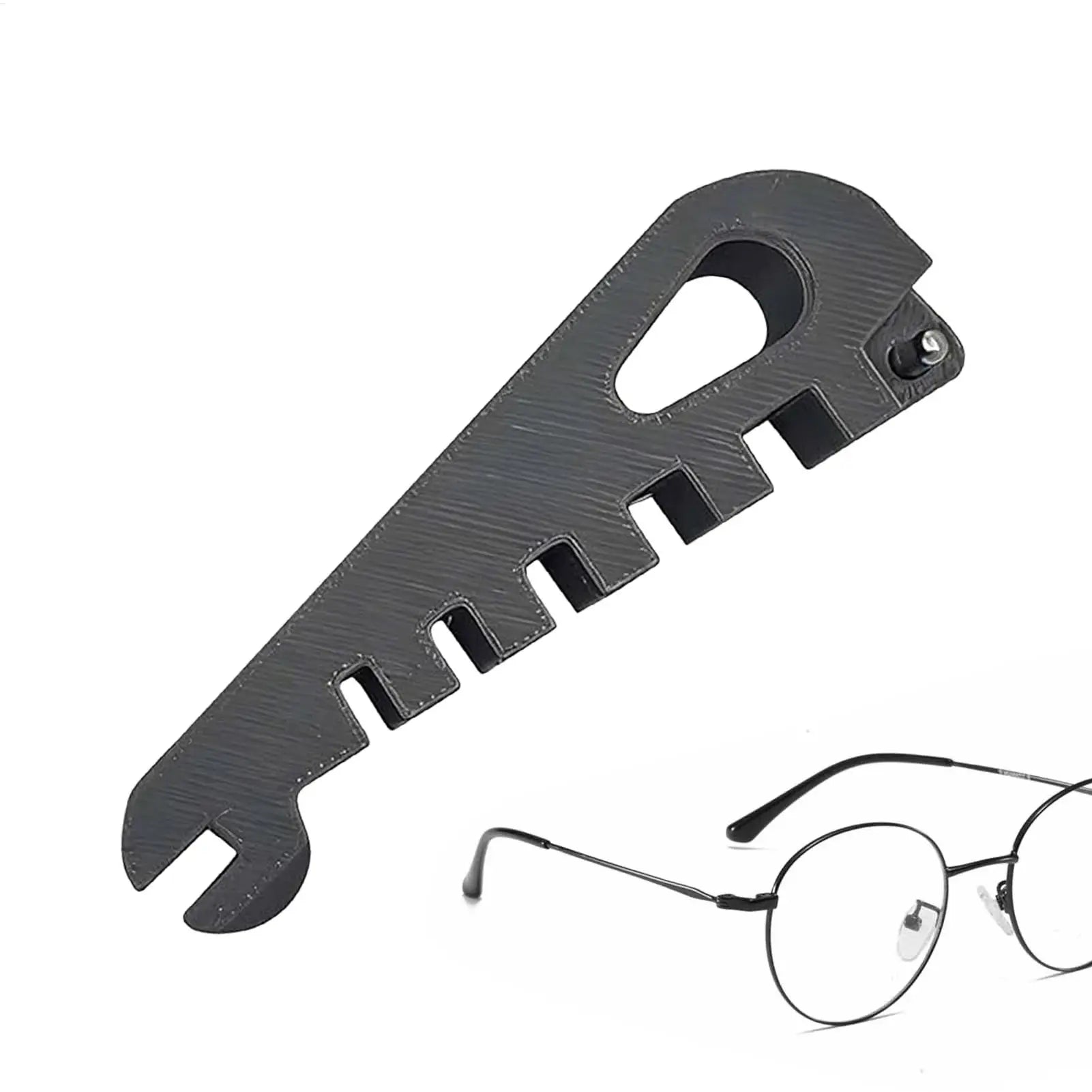 Eyeglass Temple Bend Adjustment Tool Eyeglass Temple Adjustment Tool 5-In-1 Anti-Slip Professional Bender for Curvature Bending Oasis Select