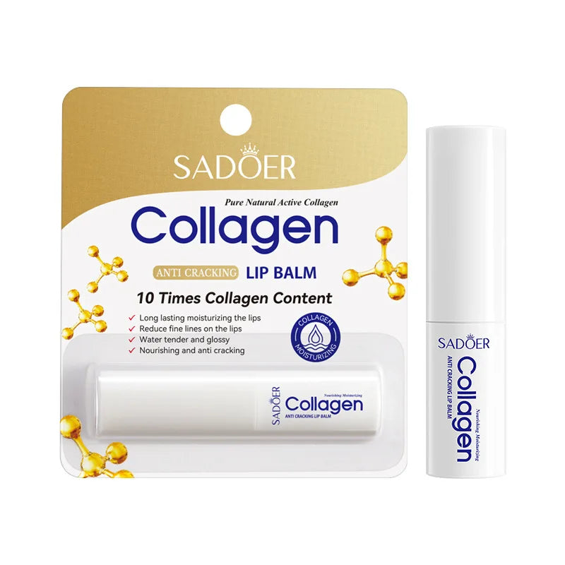 Collagen Lip Balm – Hydrating, Brightening & Nourishing