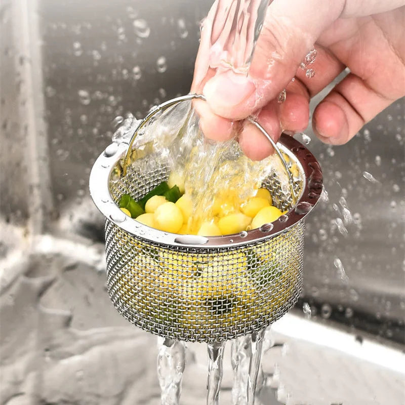 1PCS Stainless Steel Bathtub Hair Catcher Stopper Shower Drain Filter Trap Sink Strainer Basin Plug Kitchen Bathroom Accessories Oasis Select