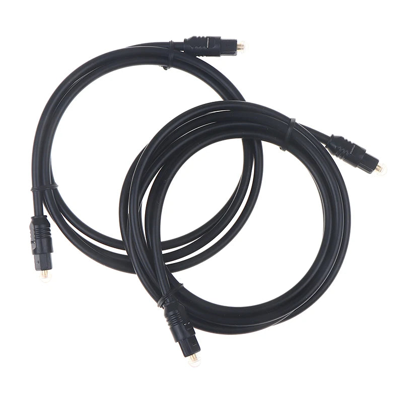 1/2Pcs Digital Audio Output Cable Optical Audio Toslink Cable OD 4.0 Mm 1Meter/2Meter Connection Power Amplifier Cable Oasis Select