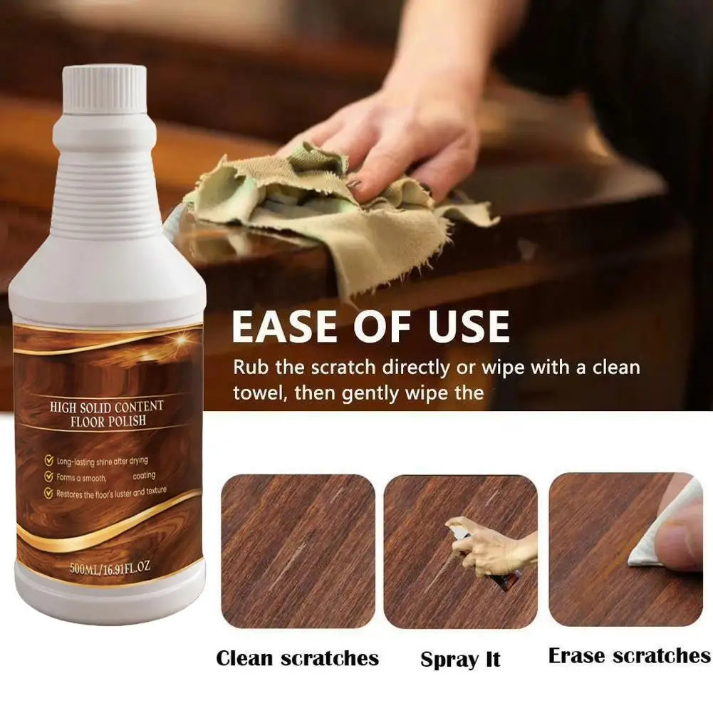 Floor Polish Cleaner Furniture Floor Scratch Dirt Remover DIY Repair Tools Long-lasting Shine No Streaks Floor Care Oasis Select
