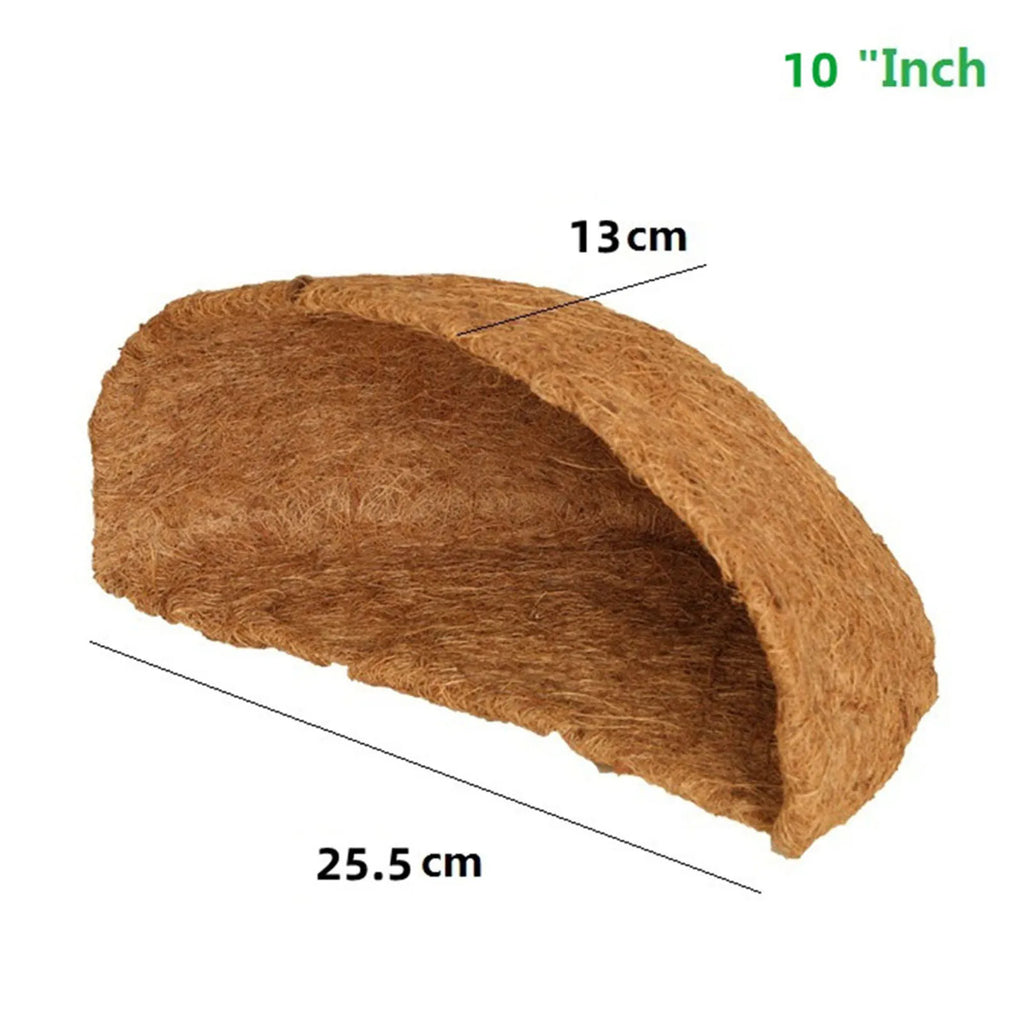 Round Coconut Fiber Hanging Basket Liner | Coir Garden Liner
