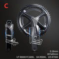 Bicycle Crank Protector Stickers Decals Road Bike Adhesive| TPH Film For-SRAM/SHIMAN0 Cycling Crankset Protector Stickers Parts Oasis Select C