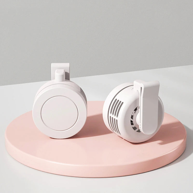 Clip-On Neck Fan | Portable USB Rechargeable Mini Desk Fan