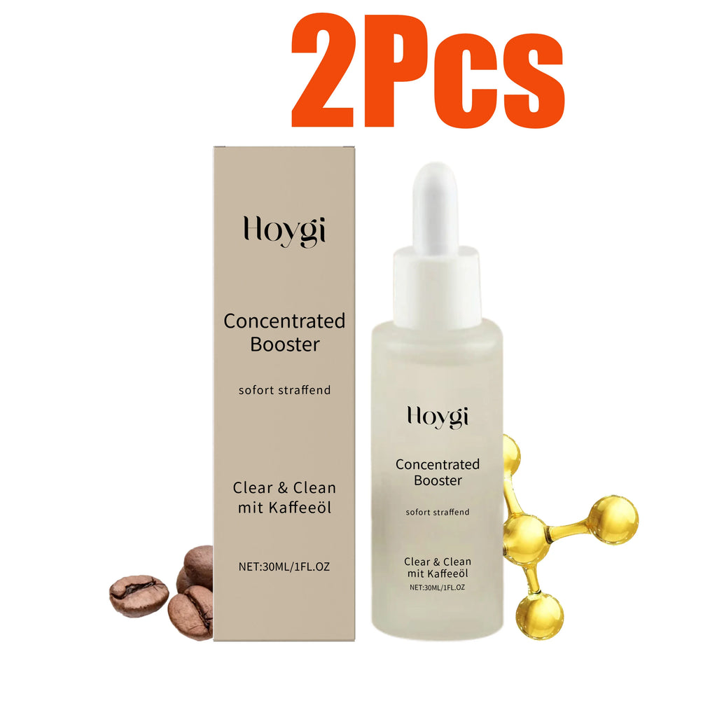 Hoygi Brightening Face Serum – Coffee Oil & Hydrating 30ml Brightening Face Serum Oasis Select 60ml Boxed