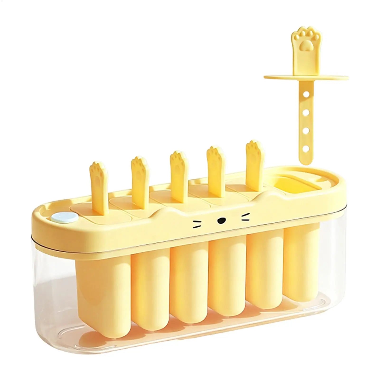 Pop Stick Maker Mold Popsicles Molds 6 Cavity Popsicles Molds Silicone Popsicles Maker Mold Ice Pop Molds Popsicles Sticks Oasis Select