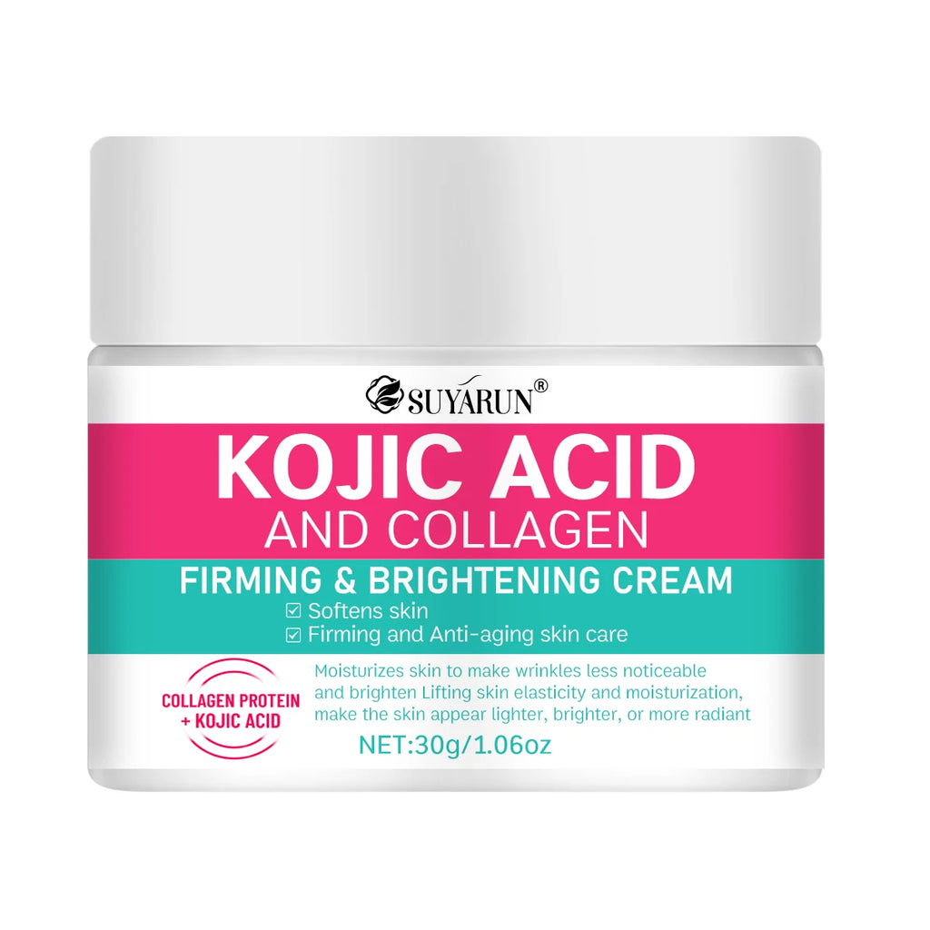SUYARUN Kojic Acid & Collagen Face Cream – Brightening Moisturizer Brightening Face Cream Oasis Select 30g