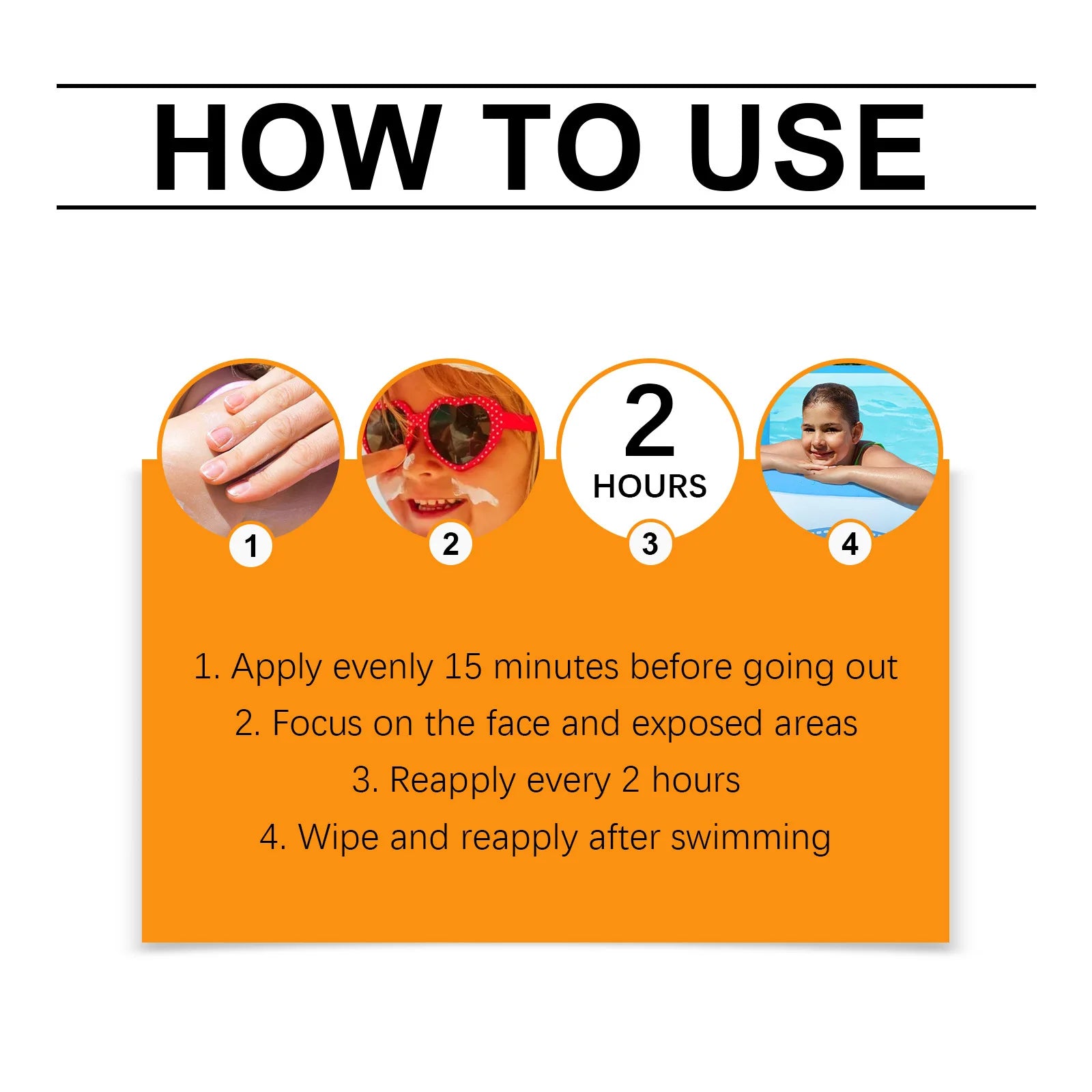 SPF 50+ Children Mild Sunscreen Cream Not Irritating Prevent UVA/UVB Sunburn Refresh Moisturize Nourish Children Sunscreen Cream Oasis Select