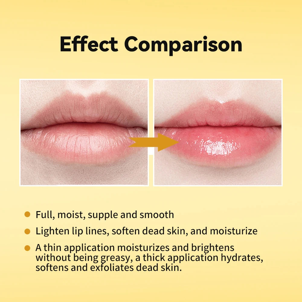 Honey Lip Butter Long-lasting Original Hydrating Overnight Makeup Lip Balm Mask Moisture Erase Dry Lip Lines Skin Care Products Oasis Select