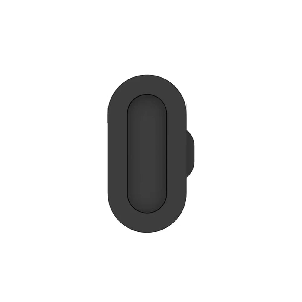 Silicone Dustproof Charging Port Cap for Garmin Fenix & Forerunner Watch Port Protector Oasis Select black