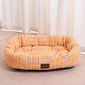 Universal Dog Kennel for Four Seasons, Soft Kennel for Kittens, and Spring and Autumn Sleeping Pads for Dogs and Cats Oasis Select orange M 60x48cm