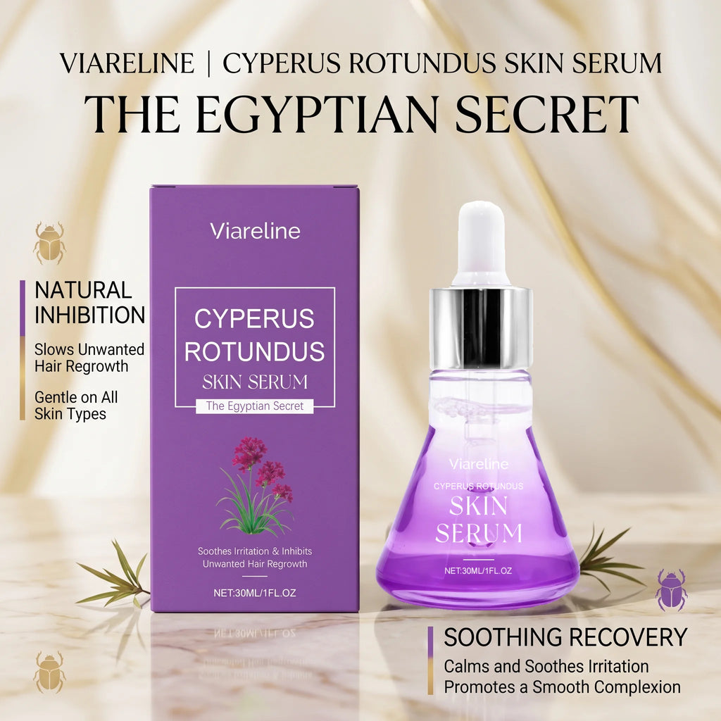 Cyperus Rotundus Serum for Post Hair Removal Care Natural Hair Growth Inhibitor Serum Full Body Facial Post Hair Removal Care Oasis Select