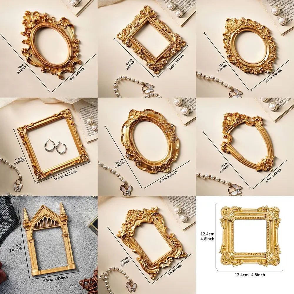 Gold DIY 3D Shadow Box Frame – Photo & Memory Display Gift