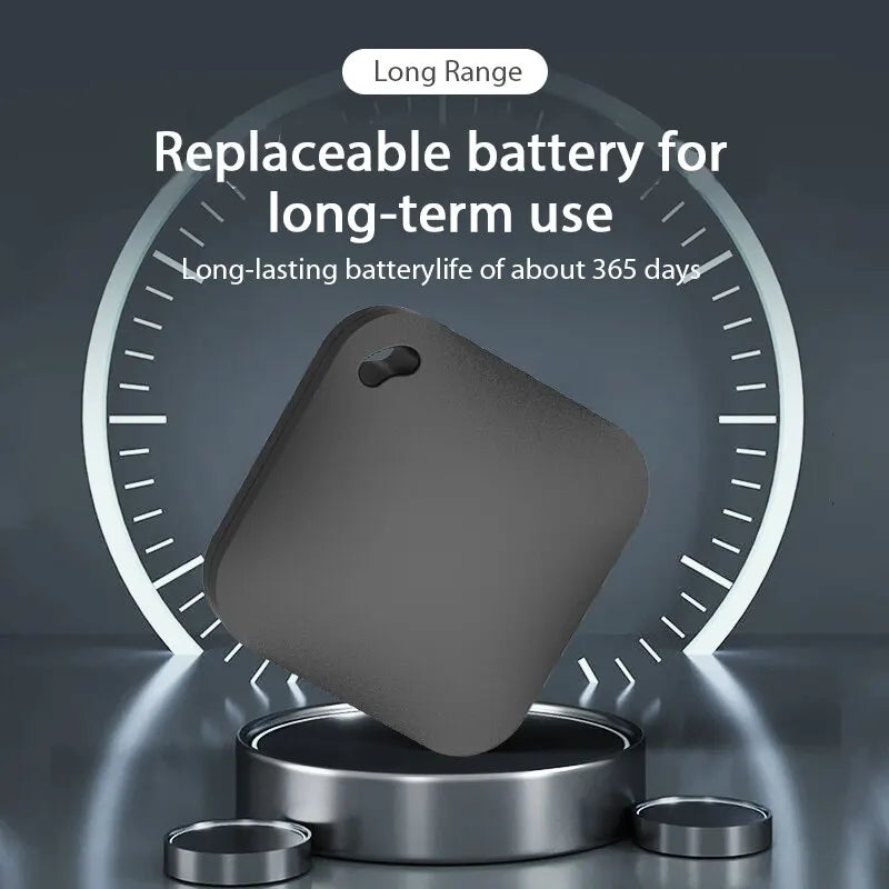 Smart Bluetooth GPS Tracker Work with Apple Find My APP ITag Anti Lost Reminder Device MFI Rated Locator Car Key Pet Kids Finder Oasis Select